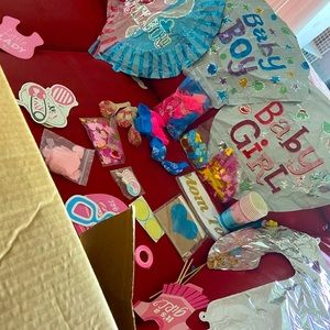 Baby shower items